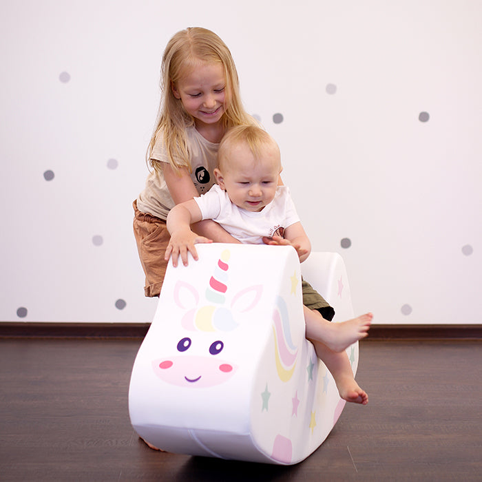 Soft Play Ride On Toy - Unicorn