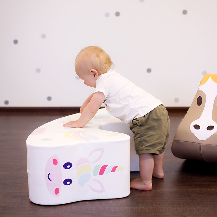 Soft Play Ride On Toy - Unicorn