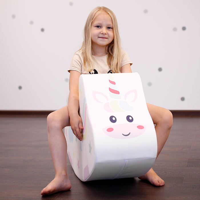 Soft Play Ride On Toy - Unicorn