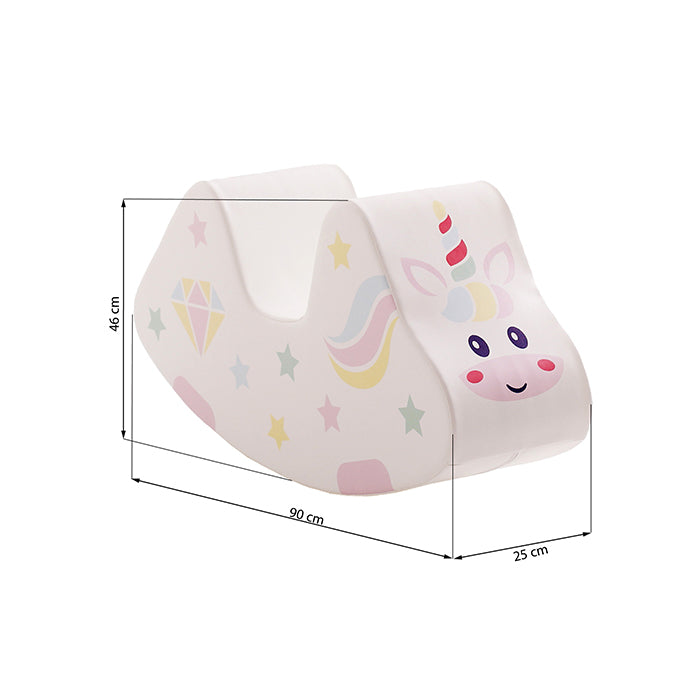 Soft Play Ride On Toy - Unicorn