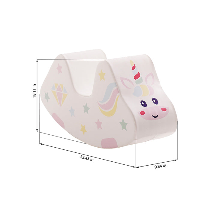 Soft Play Ride On Toy - Unicorn