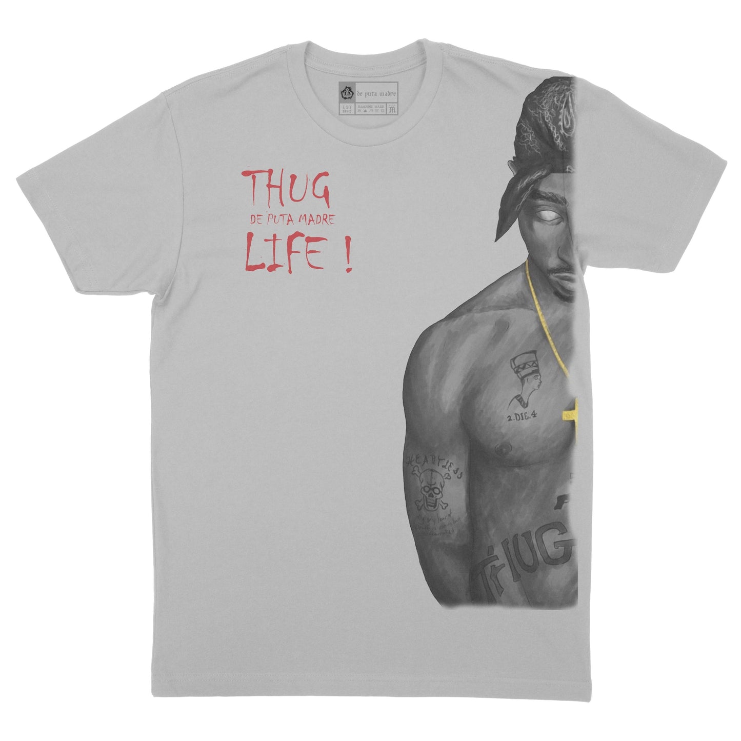 MEN'S T-Shirt design Thug Life 2pac